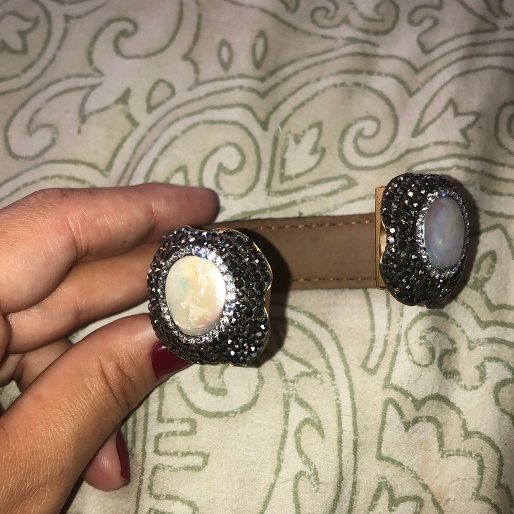 Pearl cuff bracelet